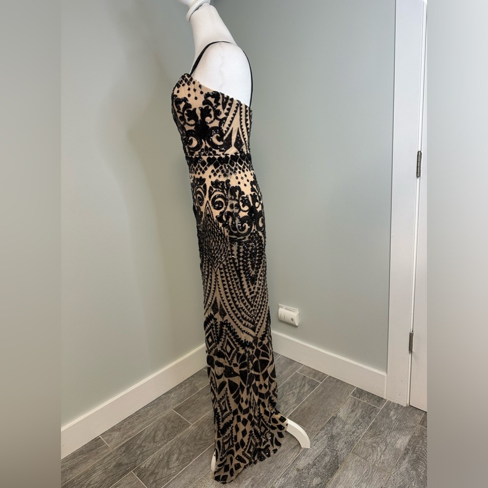 Splash Stunning Maxi Sequence Fitted Mesh Mermaid… - image 4